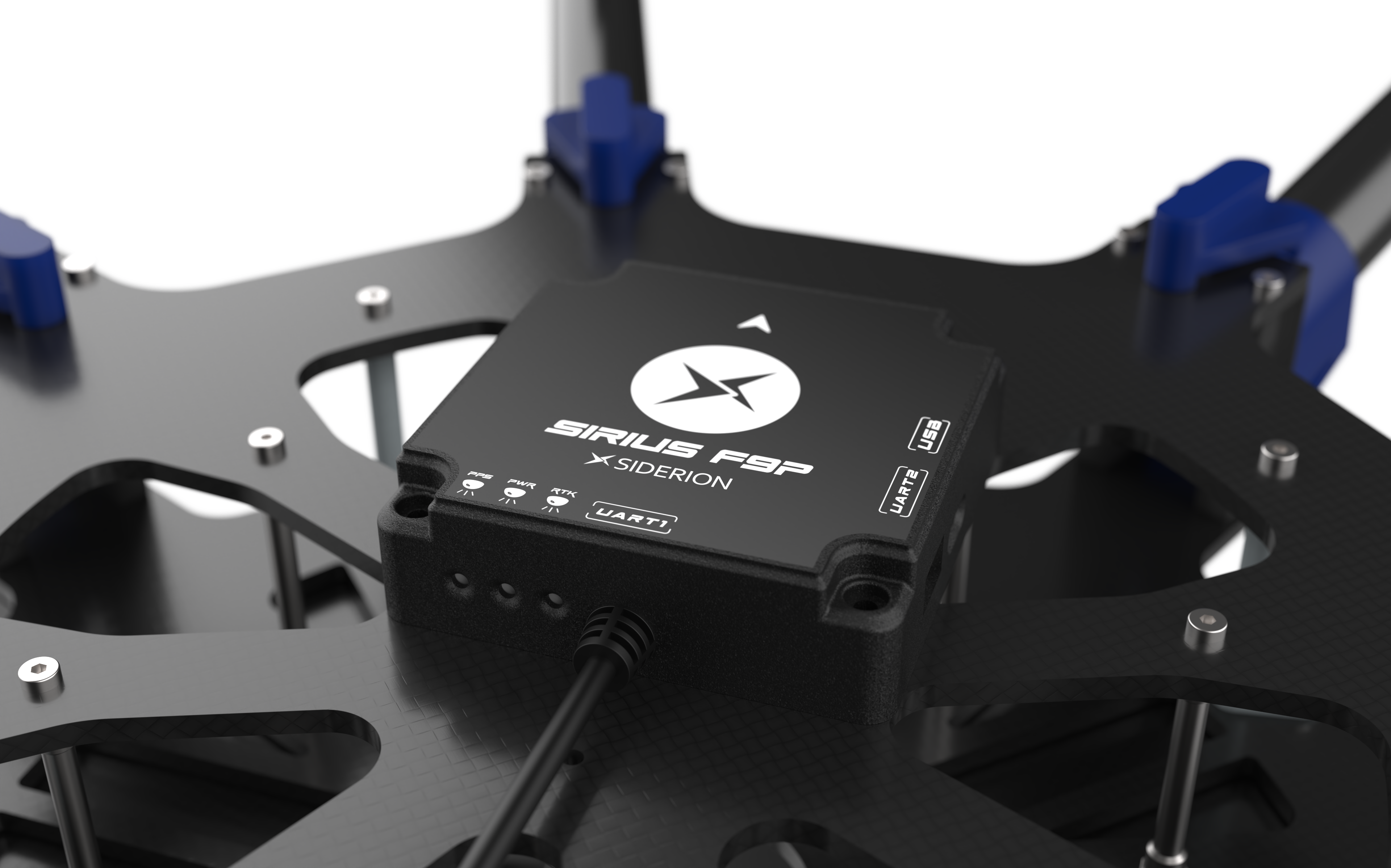 Siderion Sirius F9P: GNSS RTK Out-of-the-Box