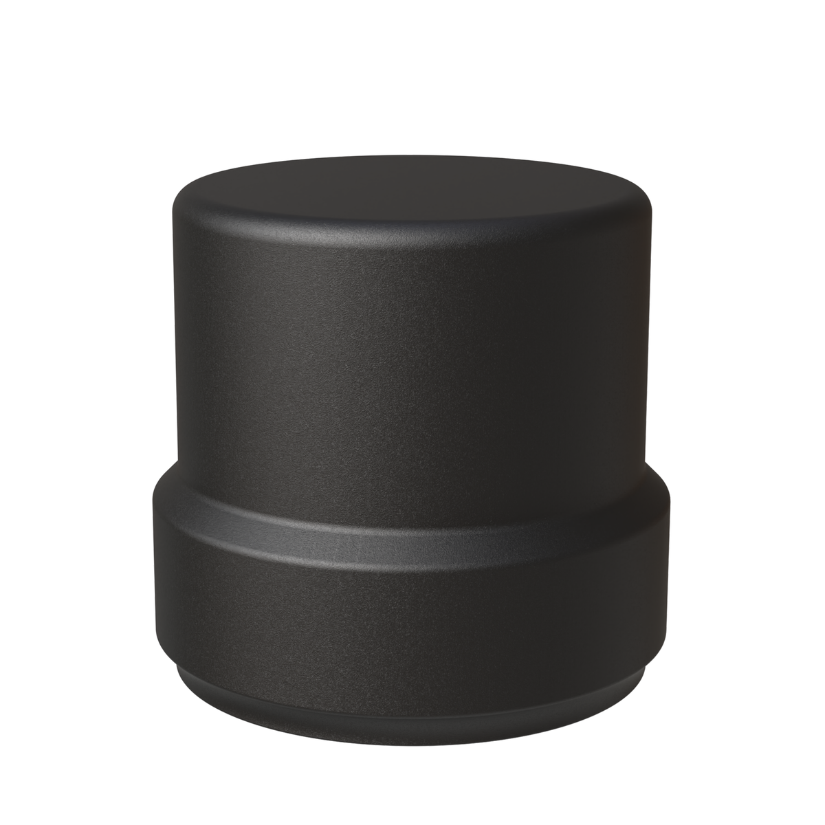 A siderion SA435 GNSS helical pod antenna. On a white background.