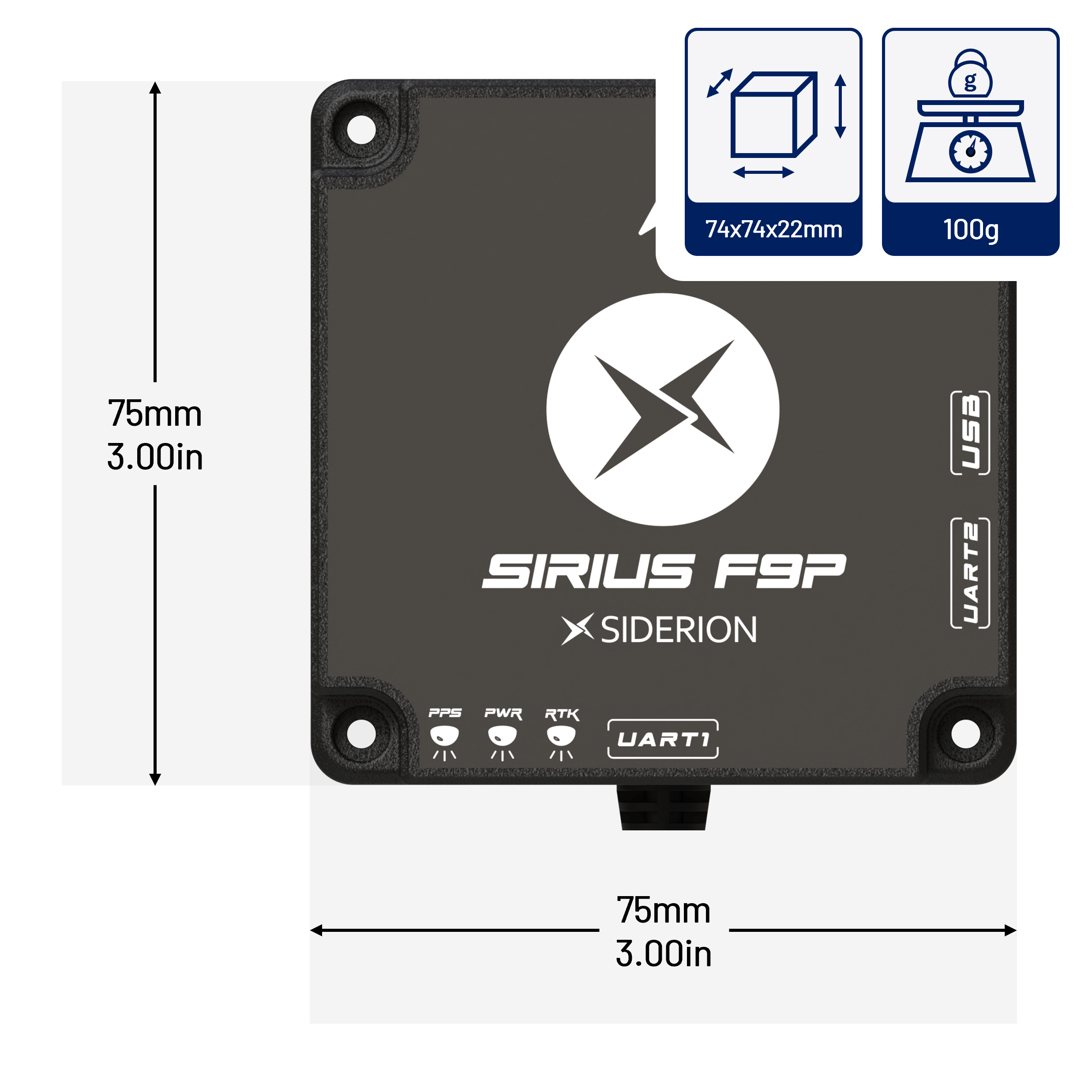 Sirius F9P