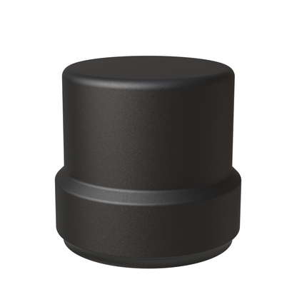 A siderion SA435 GNSS helical pod antenna. On a white background.
